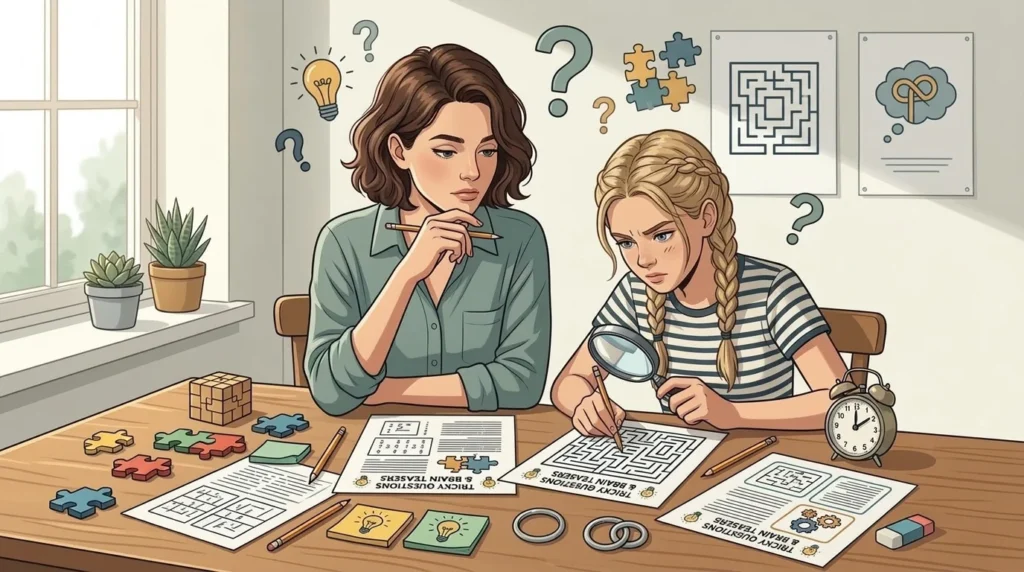 printable trick questions with answers