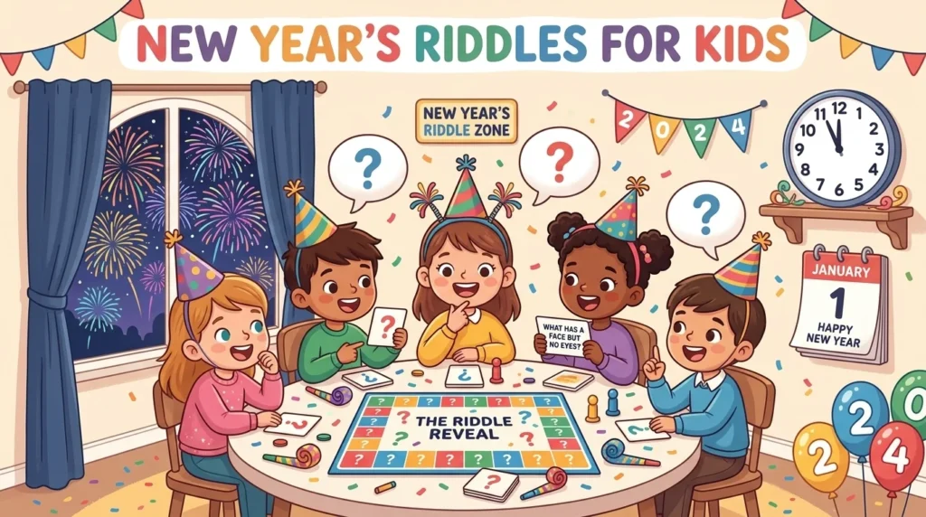 new years riddles for kids